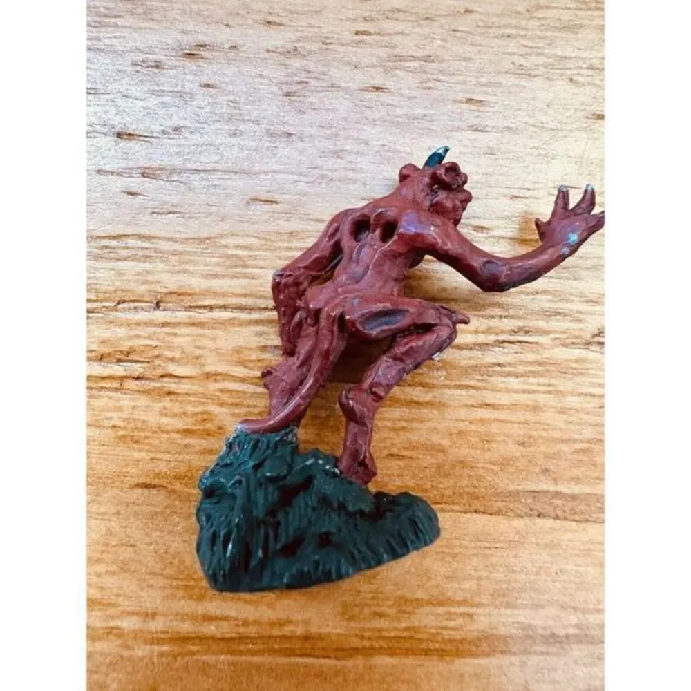 Gargoyle Armor Class 5 Miniature Fantasy AD&D Hand Painted‎ 1Stamped 1978 1352B
